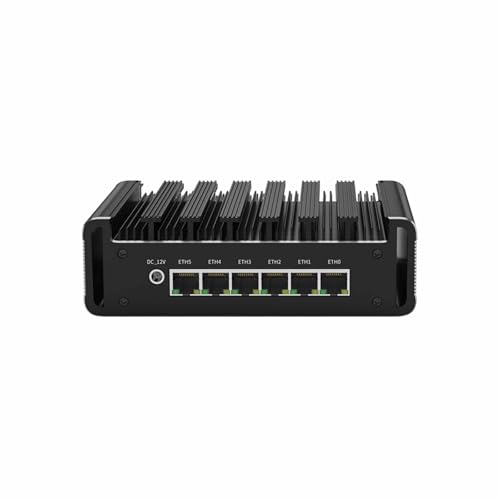 PcZinophyte 6x2,5G Firewall-Router 12. Generation N100 i226-V Lüfterloser Mini-PC DDR5 NVMe RJ45 COM Industriecomputer OPNsense PVE PcZinophyte 6x2,5G Firewall-Router 12. Generation N100 i226-V Lüfterloser Mini-PC DDR5 NVMe RJ45 COM Industriecomputer OPNsense PVE von PcZinophyte