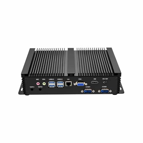 PcZinophyte Industrieller Mini-PC der 11. Generation, i3 7020U, lüfterloses System, Barebone-Computer, 2 x DDR4-RAM-Steckplatz, HDMI, VGA, 7 x USB, WLAN PcZinophyte Industrieller Mini-PC der 11. Generation, i3 7020U, lüfterloses System, Barebone-Computer, 2 x DDR4-RAM-Steckplatz, HDMI, VGA, 7 x USB, WLAN von PcZinophyte