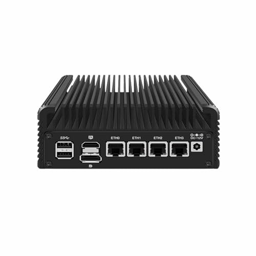 PcZinophyte Solider Firewall-Computer, Soft-Router, i3 N305 DDR5, 4xi226-V, 2,5 G LAN, lüfterloser Mini-PC, unterstützt Proxmox ESXi-Hostserver PcZinophyte Solider Firewall-Computer, Soft-Router, i3 N305 DDR5, 4xi226-V, 2,5 G LAN, lüfterloser Mini-PC, unterstützt Proxmox ESXi-Hostserver von PcZinophyte