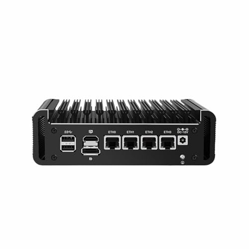PcZinophyte Solider Firewall-Mini-PC, verbesserter N150 DDR5 2xNVMe 4xi226-V 2,5G, lüfterloser Soft-Router, Proxmox-Hostserver PcZinophyte Solider Firewall-Mini-PC, verbesserter N150 DDR5 2xNVMe 4xi226-V 2,5G, lüfterloser Soft-Router, Proxmox-Hostserver von PcZinophyte