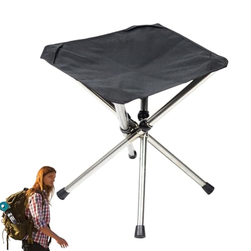 Pcingsia Campinghocker, Outdoor-Angelstuhl – Edelstahlhalterung, Leichter Sitz für Reisen, Wandern, Grillen, Angeln, Camping, Gartenarbeit und Strandmalerei Pcingsia Campinghocker, Outdoor-Angelstuhl – Edelstahlhalterung, Leichter Sitz für Reisen, Wandern, Grillen, Angeln, Camping, Gartenarbeit und Strandmalerei von Pcingsia