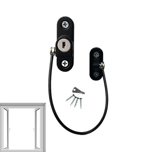 Pcingsia Fenstersicherung, kindersicher, Fenstersicherung, Flügelfensterschloss, Kindersicherheitsschutz, Baby-Sicherheitsschließfächer, um zu verhindern, dass Kinder herunterfallen Pcingsia Fenstersicherung, kindersicher, Fenstersicherung, Flügelfensterschloss, Kindersicherheitsschutz, Baby-Sicherheitsschließfächer, um zu verhindern, dass Kinder herunterfallen von Pcingsia