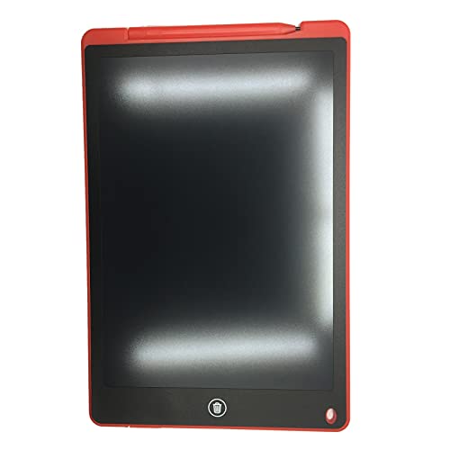 Pcivzxam Writing Digitale LCD-Grafiktafel, 30,5 cm, für Kinder, Bildung, tragbar, ultradünn, Rot von Pcivzxam