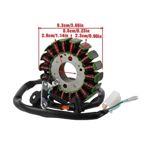 Generator-Statorspule passend for TTR225 TT-R225 1999-2004 XT225 Serow 225 ST225 225 4JG-85510-01 4JG-85510-01 Generator-Statorspule passend for TTR225 TT-R225 1999-2004 XT225 Serow 225 ST225 225 4JG-85510-01 4JG-85510-01 von PdFKLW