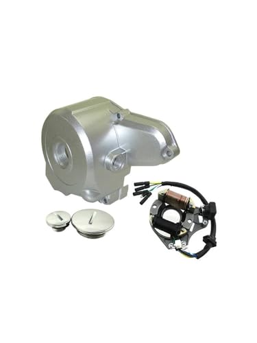 Motor 2 Spulen Magneto Stator Abdeckung for 50cc-125cc Motocross(Stator And Cover) von PdFKLW
