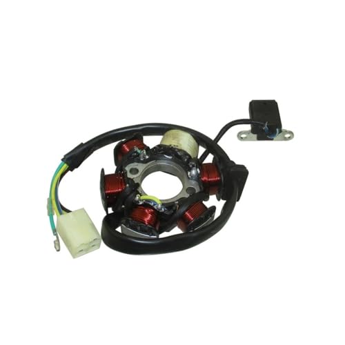 Pit Dirt Bike Volle Welle Magneto Stator Spule for 50cc 110cc 125cc Elektrische Start Motor ATV Quad Go Kart von PdFKLW