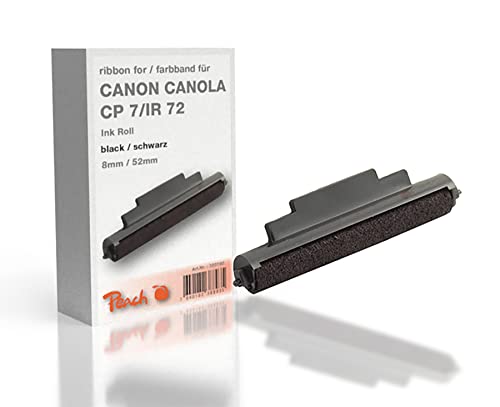 Peach Canola CP7/IR 72, bk, Ink Roll, Ribbon kompatibel zu Epson von Peach