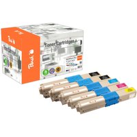 Spar Pack Plus Tonermodule ersetzt Oki 46508716*2, 46508715, 46508714, 46508713 von Peach