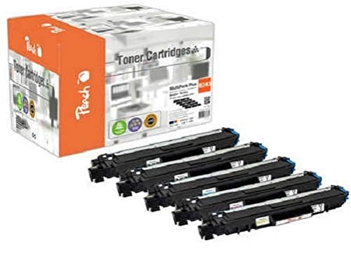 Peach Spar Pack Plus Tonermodule kompatibel zu Brother TN-243 von Peach