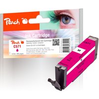 Peach Tintenpatrone magenta ersetzt Canon CLI-571M von Peach