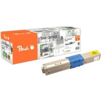 Tonermodul gelb ersetzt Oki 46508709 von Peach