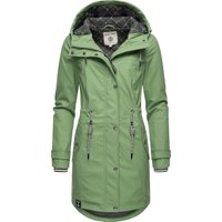PEAK TIME Regenjacke "L60042" mit Kapuze stylisch taillierter Regenmantel für Damen PEAK TIME Regenjacke "L60042" mit Kapuze stylisch taillierter Regenmantel für Damen von Peak Time
