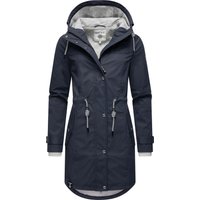 PEAK TIME Regenjacke "L60042" mit Kapuze stylisch taillierter Regenmantel für Damen PEAK TIME Regenjacke "L60042" mit Kapuze stylisch taillierter Regenmantel für Damen von Peak Time