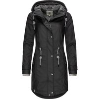 PEAK TIME Regenjacke "L60042" mit Kapuze stylisch taillierter Regenmantel für Damen PEAK TIME Regenjacke "L60042" mit Kapuze stylisch taillierter Regenmantel für Damen von Peak Time