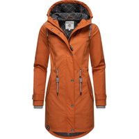 PEAK TIME Regenjacke "L60042" mit Kapuze stylisch taillierter Regenmantel für Damen PEAK TIME Regenjacke "L60042" mit Kapuze stylisch taillierter Regenmantel für Damen von Peak Time
