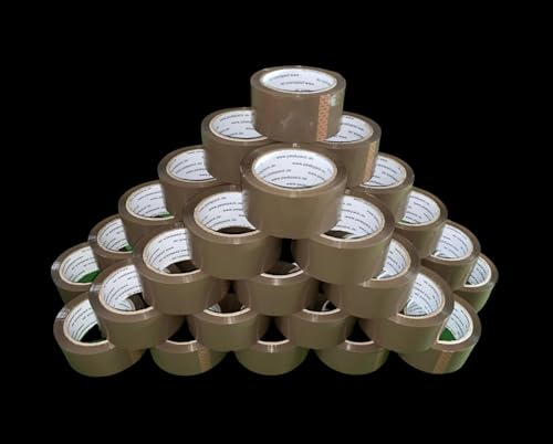 PeakPack Klebeband 36 Rollen Braun Verpackungsklebeband Packband Paketklebeband 66m x 48mm Leise Qualität 45my PeakPack Klebeband 36 Rollen Braun Verpackungsklebeband Packband Paketklebeband 66m x 48mm Leise Qualität 45my von PeakPack