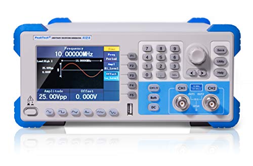 P 4124 2CH Arbitrary Funktionsgenerator, 1 µHz – 10 MHz von PeakTech