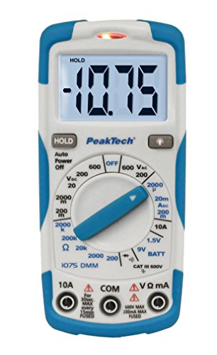 3B Scientific Digital-Multimeter 600V AC/DC - 10A (P1075) von PeakTech