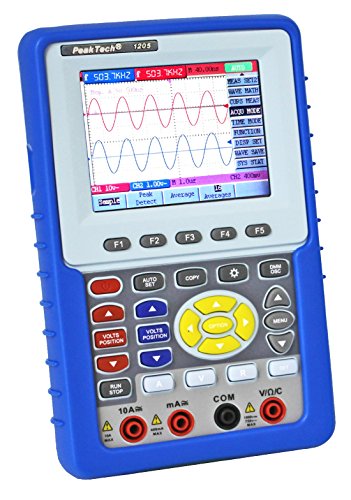 PeakTech - Speicheroszilloskop (20MHz) & True-RMS-Multimeter mit USB-Schnittstelle, 2-Kanal (20MHz) - Speicher, 1 von PeakTech