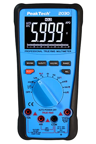 PeakTech 2030 – True RMS 1000 V Digitalmultimeter 6.000 Counts von PeakTech