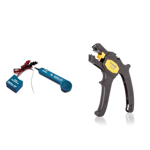 PeakTech 3434 – Leitungssucher für Leitungen und Telefonkabel mit Durchgangsprüfer und Tonsignal & JOKARI 20050 Abisolierzange Super 4 plus, Schwarz, 1 Stück PeakTech 3434 – Leitungssucher für Leitungen und Telefonkabel mit Durchgangsprüfer und Tonsignal & JOKARI 20050 Abisolierzange Super 4 plus, Schwarz, 1 Stück von PeakTech