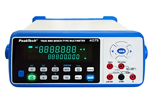 PeakTech 4075, Digital-Tischmultimeter ~ 4 5/6-st. ~ mit USB, LAN, Bluetooth von PeakTech