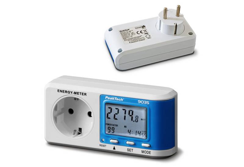 PeakTech Energiekostenmessgerät PeakTech P 9035: Energiekostenmessgerät ~ 0,005 A ..., 1-tlg. von PeakTech