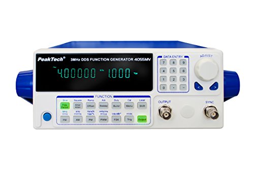PeakTech Funktionsgenerator 10µHz - 3MHz mit 10W Leistungsverstärker / Fernsteuerung über USB / FM, AM, PM, PWM, FSK Modulation, 1 Stück, P 4055 MV PeakTech Funktionsgenerator 10µHz - 3MHz mit 10W Leistungsverstärker / Fernsteuerung über USB / FM, AM, PM, PWM, FSK Modulation, 1 Stück, P 4055 MV von PeakTech