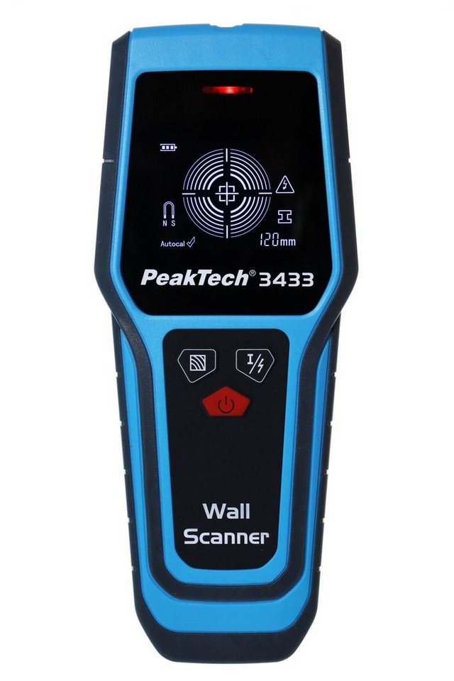 PeakTech Leitungsortungsgerät PeakTech P 3433: Digitaler Wandscanner, 1-tlg. von PeakTech