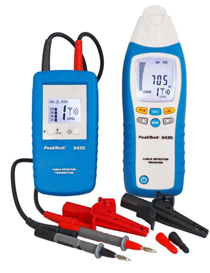 PeakTech Leitungsortungsgerät PeakTech P 3435: Leitungssuchgerät / Stromkreisdetektor, 1-tlg. PeakTech Leitungsortungsgerät PeakTech P 3435: Leitungssuchgerät / Stromkreisdetektor, 1-tlg. von PeakTech