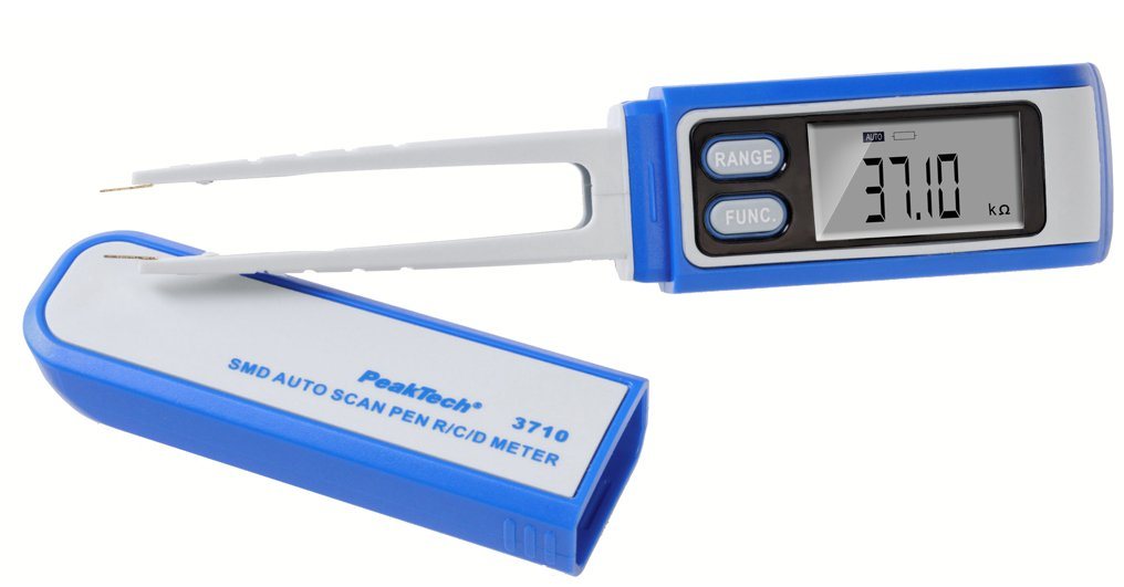 PeakTech Multimeter PeakTech P 3710: SMD- Stiftmessgerät ~ 6.000 Counts ~60MOhm ~ 60mF, (1 St) von PeakTech