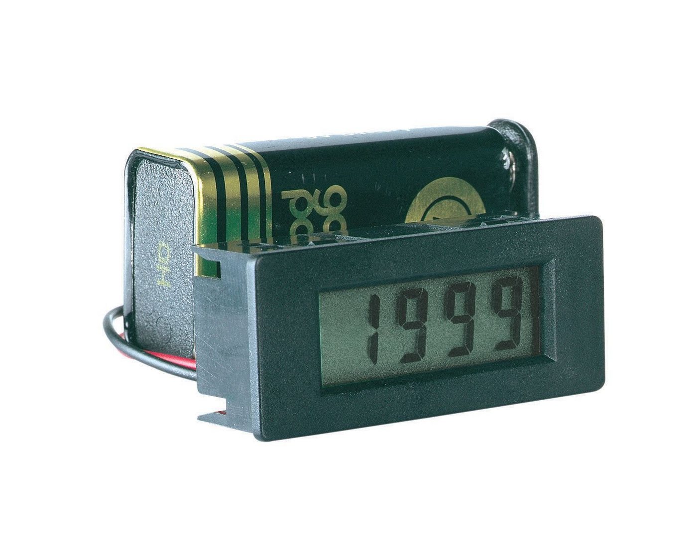 PeakTech Spannungsprüfer PeakTech LDP-335: LCD Voltmeter-Einbaumodul ~ 8 mm Ziffernhöhe von PeakTech