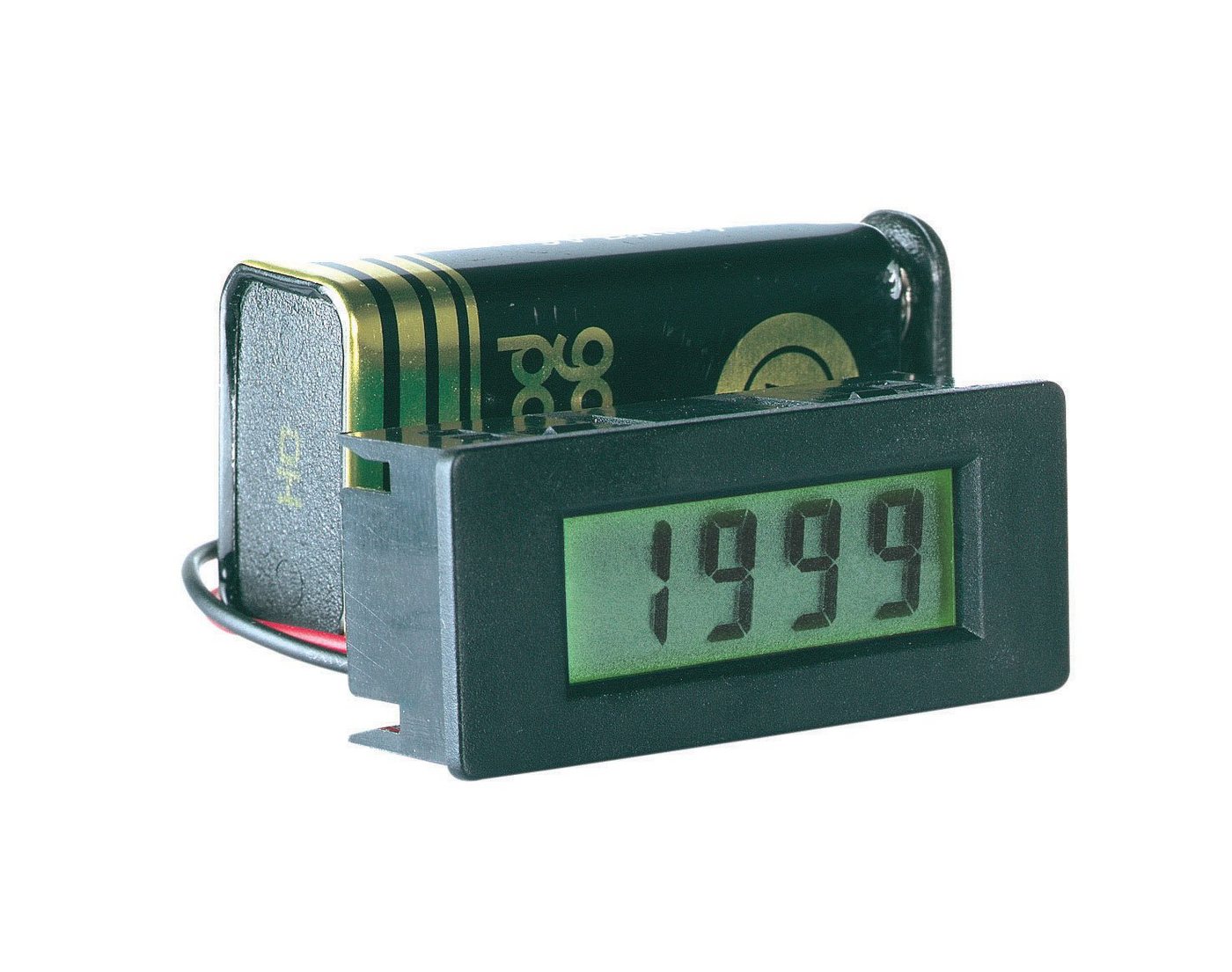 PeakTech Spannungsprüfer PeakTech LDP-340: LCD Voltmeter-Einbaumodul mit Hintergrundbeleuchtung von PeakTech