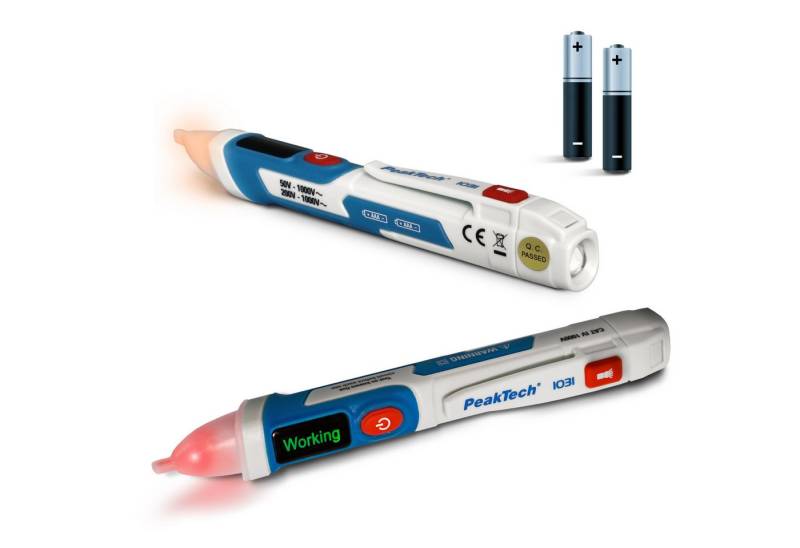 PeakTech Spannungsprüfer PeakTech P 1031: Kontaktloser AC-Spannungsprüfer von PeakTech