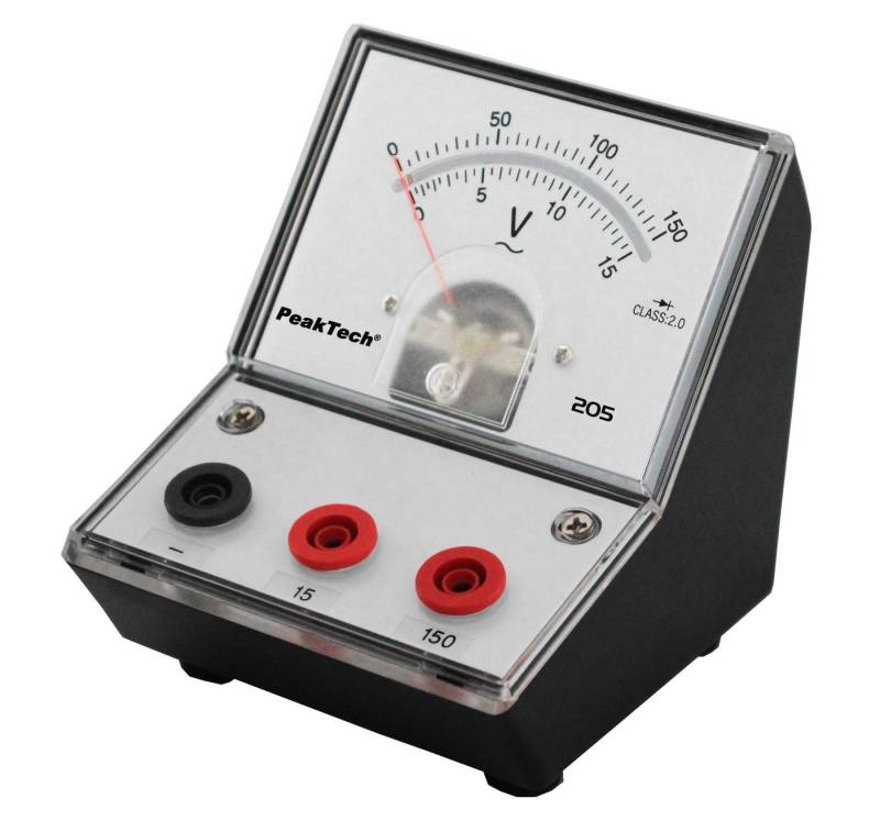PeakTech Spannungsprüfer PeakTech P 205-11» Analog-Voltmeter 0 - 15 V - 150 V AC (ED-205 15-15), (1 St) von PeakTech