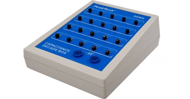 PeakTech Spannungsprüfer PeakTech P 3285: Kapazitätsdekade ~ 100pF bis 11.111µF, (1 St) von PeakTech