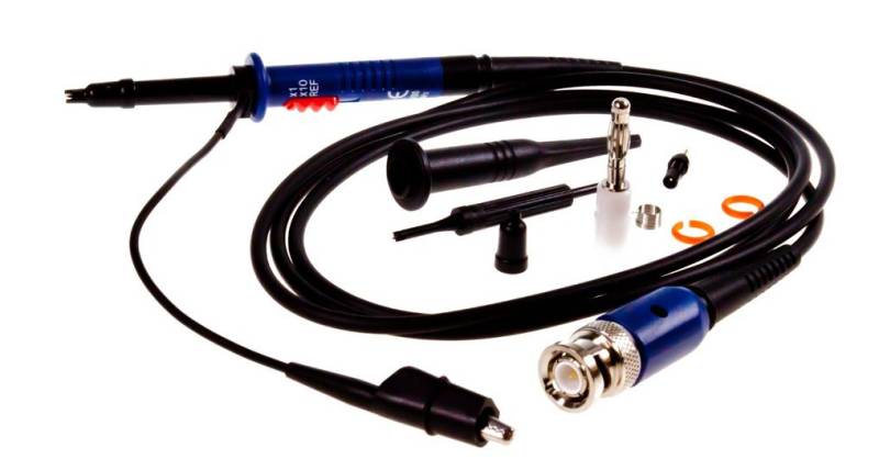 PeakTech Spannungsprüfer PeakTech P TK-100: Oszilloskop-Tastkopf ~ 100 MHz ~ 10:1 / 1:1, (1 St) von PeakTech