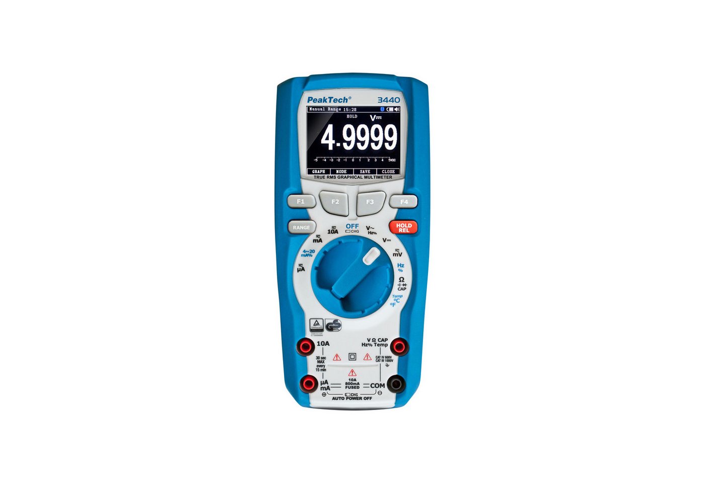 PeakTech Strommessgerät PEAKTECH Grafisches Multimeter, P 3440, 1000 V PeakTech Strommessgerät PEAKTECH Grafisches Multimeter, P 3440, 1000 V von PeakTech