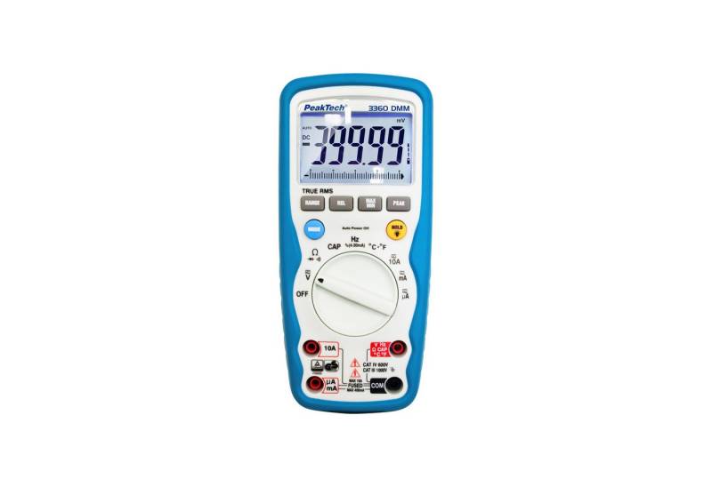 PeakTech Multimeter PEAKTECH Multimeter, P 3360, True RMS, IP67, 40000 von PeakTech