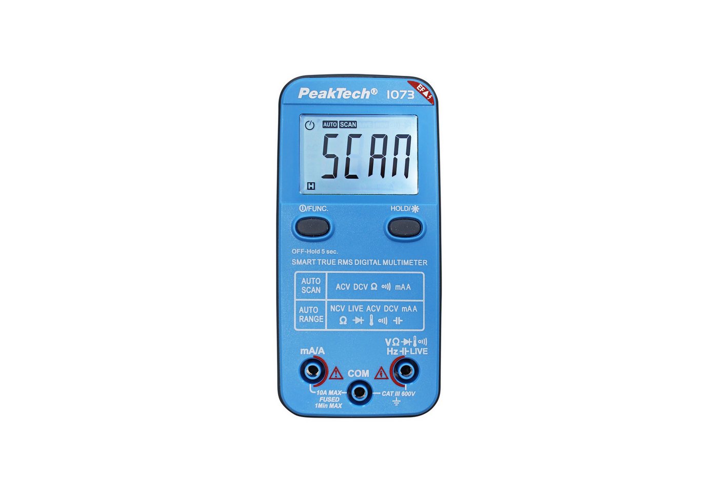 PeakTech Strommessgerät PEAKTECH Smart-Multimeter, P 1073, 600 V AC/DC PeakTech Strommessgerät PEAKTECH Smart-Multimeter, P 1073, 600 V AC/DC von PeakTech