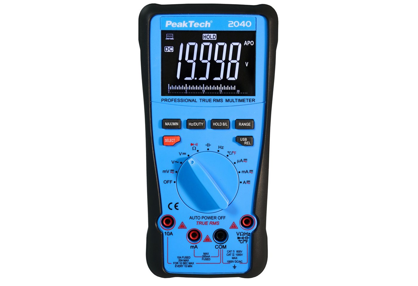 PeakTech Strommessgerät PEAKTECH True RMS Multimeter, P 2040, 20.000 PeakTech Strommessgerät PEAKTECH True RMS Multimeter, P 2040, 20.000 von PeakTech