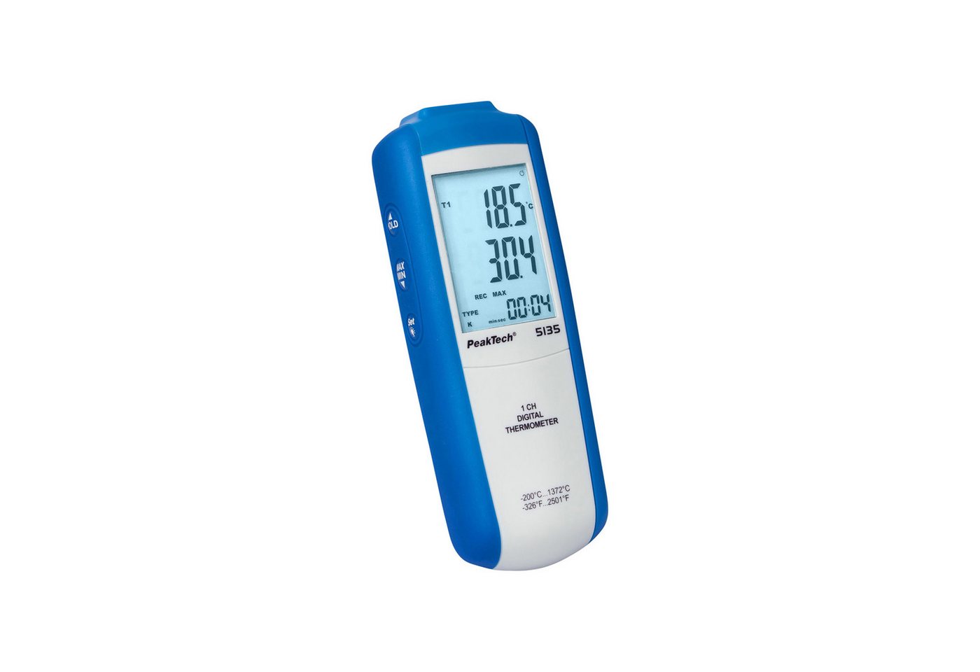 PeakTech Thermodetektor PEAKTECH Digital Thermometer P 5135 von PeakTech