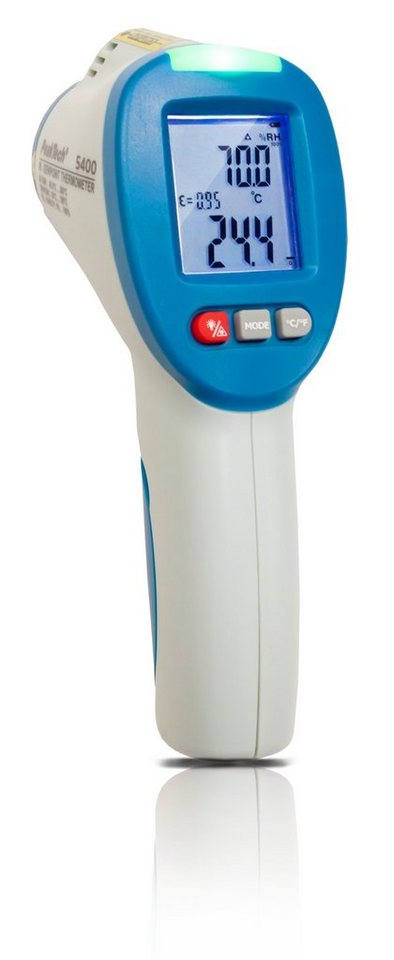 PeakTech Thermodetektor PeakTech 5400: IR Taupunktmessgerät ~ -50 bis+260°C / bis 100% RH, 1-tlg. von PeakTech