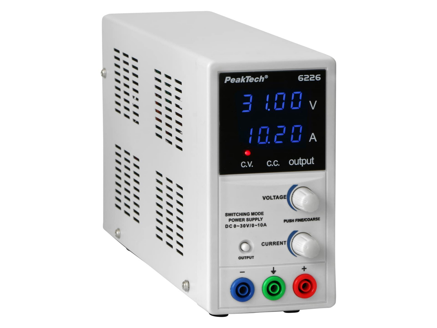 Peaktech Labornetzteil Netzgerät Netzteil 0 30 V 0 10 A Regelbar P 6226 Potentiome D-Ware Peaktech Labornetzteil Netzgerät Netzteil 0 30 V 0 10 A Regelbar P 6226 Potentiome D-Ware von PeakTech