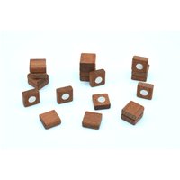 Kühlschrankmagnete Aus Mahagoni Holz/Magnete Neodym Holzmagnete Pinnwand Dekoration Geschenk Echtholz Starke von PeakWoodSB