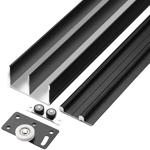 Peakjune SchiebetüRs Schiene,Schiene FüR SchiebetüRs,SchiebetüRs-Hardware-Kit,SchiebetüRsystem Mit Laufrollen Und Schien,Doppelte Schiene TüR Schiebe Moving Track,Aluminiumlegierung Peakjune SchiebetüRs Schiene,Schiene FüR SchiebetüRs,SchiebetüRs-Hardware-Kit,SchiebetüRsystem Mit Laufrollen Und Schien,Doppelte Schiene TüR Schiebe Moving Track,Aluminiumlegierung von Peakjune