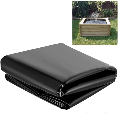 Pond Liners for Koi Ponds, Aquaculture and Water Gardens, Black(3x10m) von Pealihuy