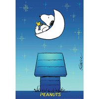 Poster Snoopy & Woodstock (Mond) - Peanuts von Peanuts