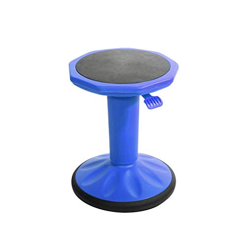 Pearington SitFree Höhenverstellbarer Wackelhocker, aktiver flexibler Sitzstuhl für Kinder und Erwachsene – Schule und Büro, Blau Pearington SitFree Höhenverstellbarer Wackelhocker, aktiver flexibler Sitzstuhl für Kinder und Erwachsene – Schule und Büro, Blau von Pearington