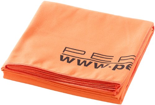 PEARL Handtuch: Extra saugfähiges Mikrofaser-Badetuch, 180 x 90 cm, orange (Strandtücher, Sauna Handtuch Mikrofaser, Microfaser) von PEARL